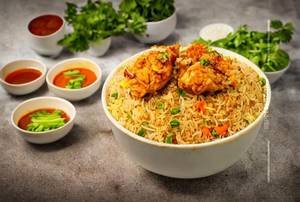 Chicken Burnt Garlic Fried Rice