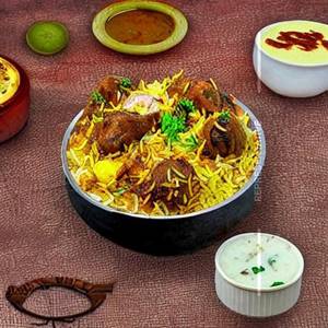 Spl.mutton Hydrabadi Biryani