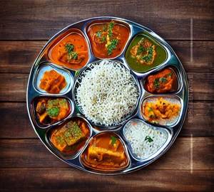 Veg thali                                                                                                             