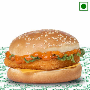 Hot N Spicy Paneer Burger