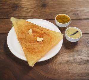 Butter Plain Dosa [Without Onion & Garlic ]