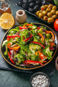 Non-veg Mediterranean Salad