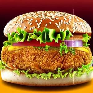 Chicken chipotle burger