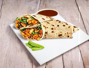 paneer Bhurji Wrap