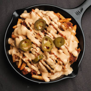 Fiery Chicken Loaded Fries