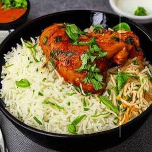 Chicken Basil Garlic Pot Rice