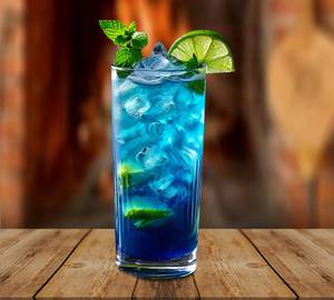 Blue Curacao Mojito
