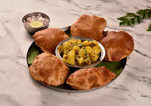 Puri Bhaji - 5 Puris