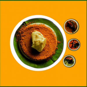 Single Podi Butter Idli [s]