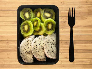 Kiwi Dragon Fruit Slices