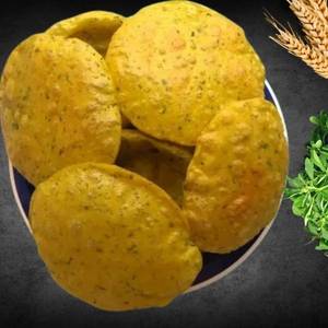 Methi Poori - 5 Nos (Plain)