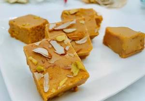 Desi Ghee Moong Dal Burfi