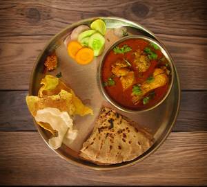 Roti Chicken Thali