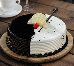 Chocolate vanilla cake [500 gm]