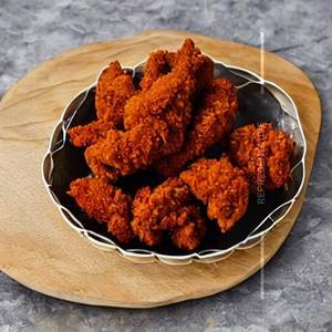 Crispy chicken dry