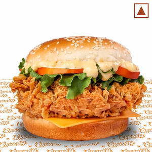 Yummy Cheese Chicken Burger