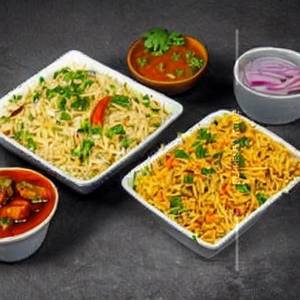 Veg Triple Schezwan Rice