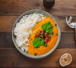 Dal Thadka Rice Bowl