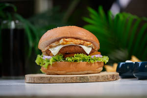 Juicy Chicken Patty Burger