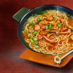 Chicken Spicy Korean Ramen Noodles