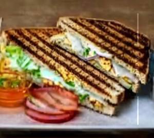 Chettinad paneer sandwich