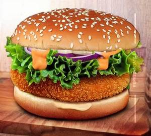Paneer Tikki Cheese Burger