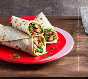 Broaster chicken wrap
