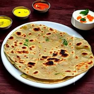 Punjabi Aloo Desi Ghee Ka Paratha