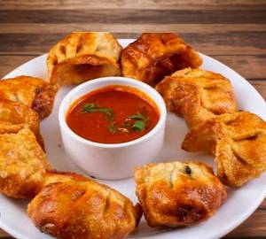 Fried veg momo full