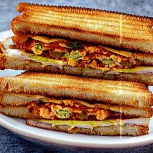 Fried Corn Sandwich