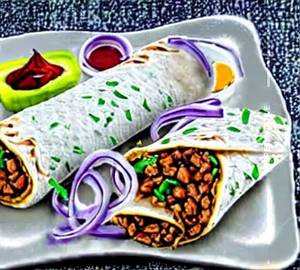 Veg Keema Roll