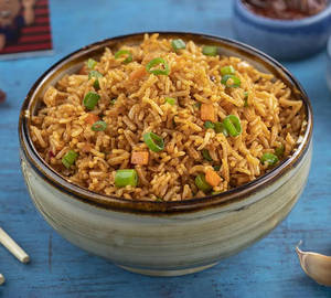 Veg Burnt Garlic Fried Rice