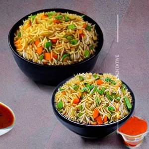 Veg Manchurian Fried Rice