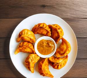 Fried chicken momo half