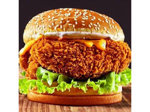 Crispy Fried Chicken Burger