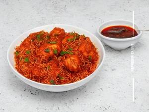 Chicken Schezwan Combination Manchurian Rice