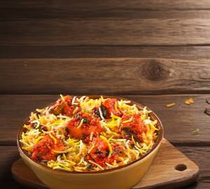 Chicken Keema Biryani [Full]