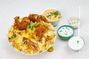Chicken biryani (headrabadi)