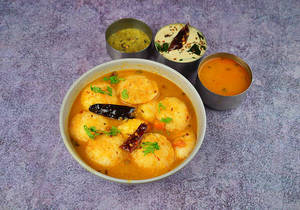 Sambar Button Idli- 15pc