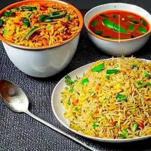 Veg Shillong Fried Rice