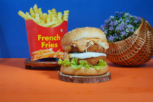 Combo Cheese Special Double Tikki Burger