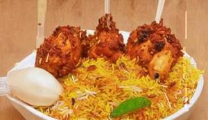 Chicken Lollipop Biryani