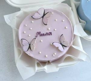 Butterfly Chocolate Truffle Bento Cake