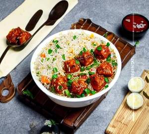 Paneer Manchurian Fried Rice