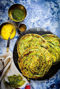 Pudina Paratha