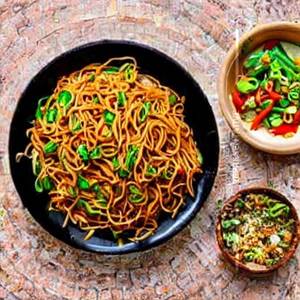 Veg Schezwan Fried Noodles
