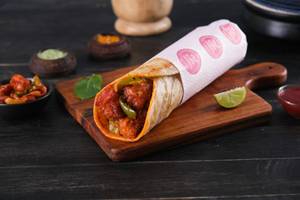 Chilli garlic chciken roll