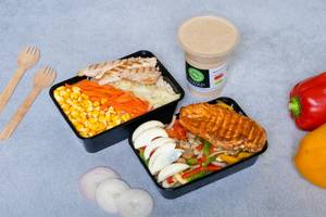Grilled Chicken Meal Box + Protein Salad + Protein Smoothie