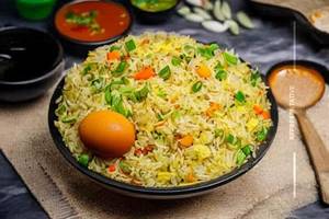 Egg Singapore Fried Rice