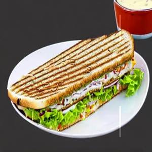 Veggie mayo griiled sandwich